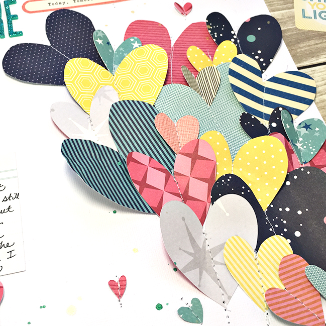 paper: Weekly Challenge :: Scrapbook with Hearts | pretty paper. true  stories. {and scrapbooking classes with cupcakes.}