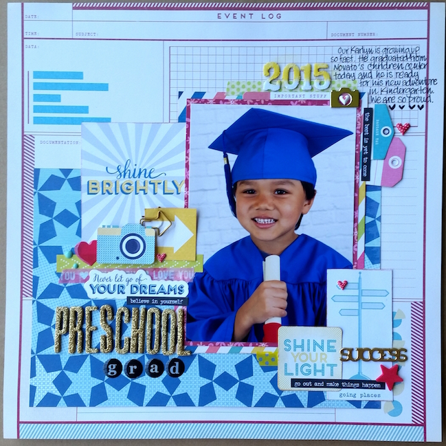 paper: Back to School scrapbook ideas | pretty paper. true stories. {and  scrapbooking classes with cupcakes.}