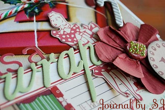 Christmas scrapbook by SJ