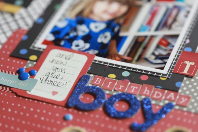 Getting Unstuck with your Scrapbook Style :: Glitter Girl Scrapbooking Process Video by Shimelle Laine