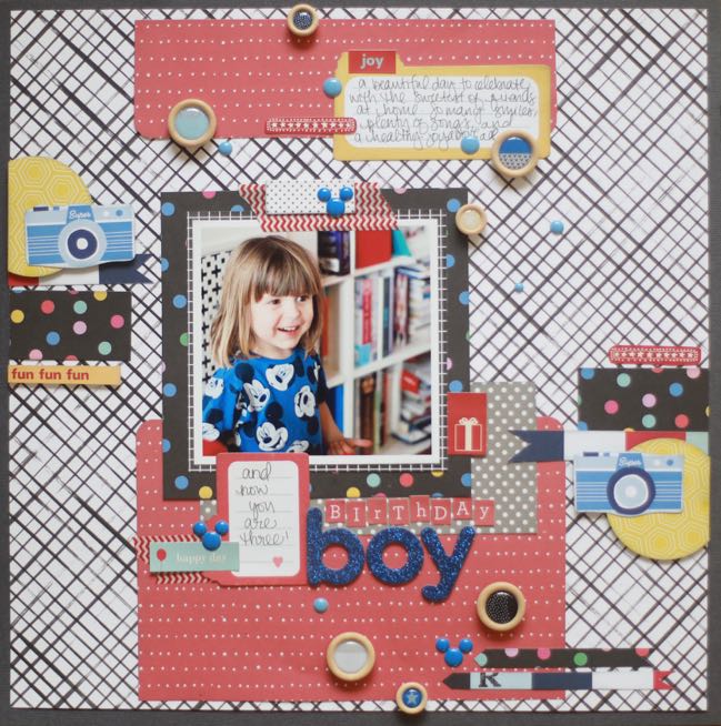 Getting Unstuck with your Scrapbook Style :: Glitter Girl Scrapbooking Process Video by Shimelle Laine